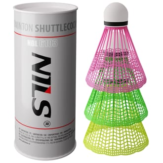 N�h�ad - Bedmintonov� lopti�ky NILS NBL6103 multicolor 3 ks