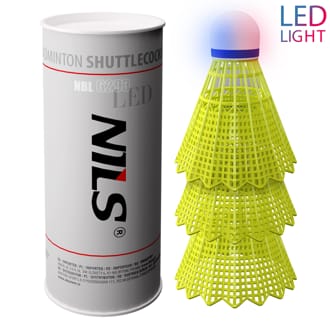 N�h�ad - Bedmintonov� ko��ky NILS NBL6293 s LED 3 ks