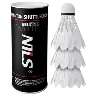 N�h�ad - Badmintonov� lopti�ky z peria NILS NBL6203 3 ks