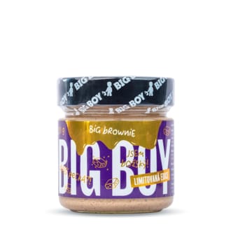 BIG BOY Brownie - Lieskov� kr�m s ke�u a bielou �okol�dou