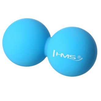 N�h�ad - Dvojit� mas�na lopti�ka HMS BLC02 modr� - Lacrosse Ball