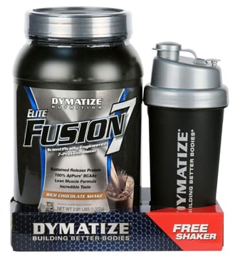 Dymatize ELITE FUSION 7 + Shaker DYMATIZE