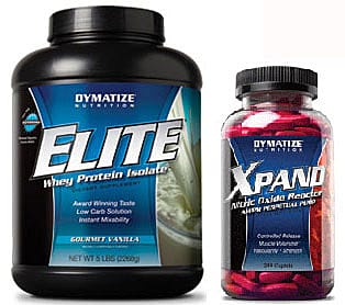 Dymatize ELITE WHEY ISOLATE 2275g + X-PAND 240tbl.