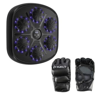 Elektronický boxerský terč HMS TB03 s LED, Bluetooth a rukavicami (Music Boxing Machine) Elektronický boxerský terč HMS TB03 s LED, Bluetooth a rukavicami (Music Boxing Machine)