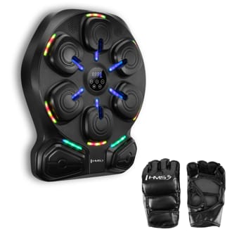 Elektronick� boxersk� ter� HMS TB13 s LED, Bluetooth a rukavicami (Music Boxing Machine)