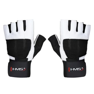 Fitness rukavice HMS RST04 biele