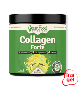GreenFood Collagen Forte + Ekologická fľaša zdarma GreenFood Collagen Forte + Ekologická fľaša zdarma