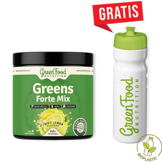 GreenFood Greens Forte Mix + Ekologick� f�a�a zdarma