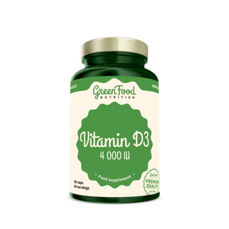 GreenFood Vitam�n D3 4000 IU