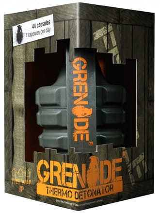 GRENADE THERMO DETONATOR FAT BURNER 44caps