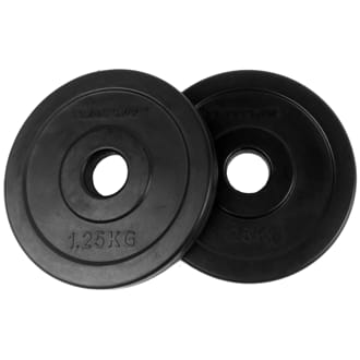 Kotúč pogumovaný TUNTURI 1,25 kg / 30 mm pár Kotúč pogumovaný TUNTURI 1,25 kg / 30 mm pár