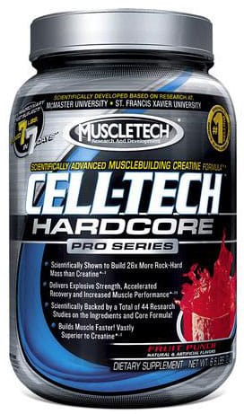 MUSCLETECH CELL-TECH HARDCORE PRO SERIES 2000g