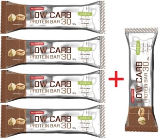 Nutrend LOW CARB PROTEIN BAR 30 akce 4+1 Gratis Nutrend LOW CARB PROTEIN BAR 30 akce 4+1 Gratis