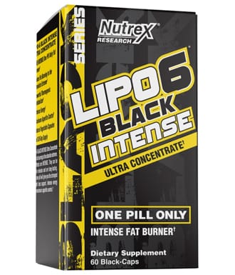 Nutrex Lipo 6 BLACK Ultra Concentrate INTENSE Nutrex Lipo 6 BLACK Ultra Concentrate INTENSE
