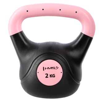 N�h�ad - Plastov� kettlebell HMS KPC 2 kg ru�ov�