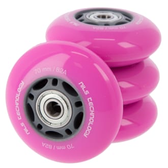N�h�ad - PU kolieska s lo�iskami NILS EXTREME 70x24mm ABEC 7 ru�ov�