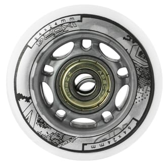 N�h�ad - S�prava bielych PU koliesok 64x24 + lo�isk� ABEC7 NILS EXTREME