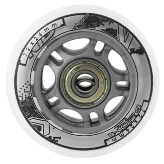N�h�ad - S�prava bielych PU koliesok 72x24 + lo�isk� ABEC7 NILS EXTREME