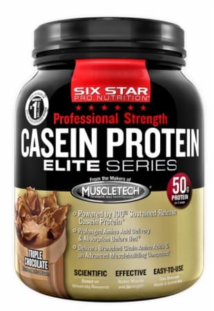 Six Star CASEIN PROTEIN 658g + SHAKER Six Star CASEIN PROTEIN 658g + SHAKER