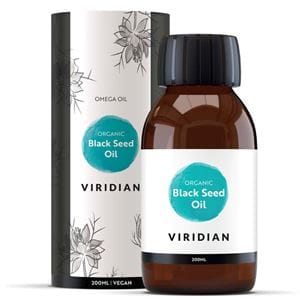 Viridian Black Seed Oil 200ml Organic (Bio olej z egyptskej �iernej rasce)