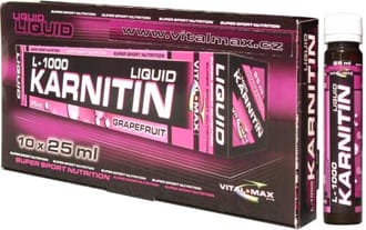 Vitalmax L-KARNITIN 1000 / 10 ampulí Vitalmax L-KARNITIN 1000 / 10 ampulí