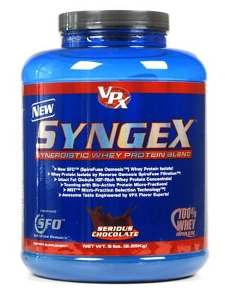 VPX Syngex 100% Whey Protein Blend 2262g + 10 dávek Cellucor C4 VPX Syngex 100% Whey Protein Blend 2262g + 10 dávek Cellucor C4